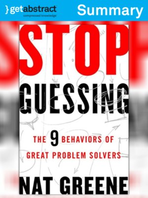 cover image of Stop Guessing (Summary)